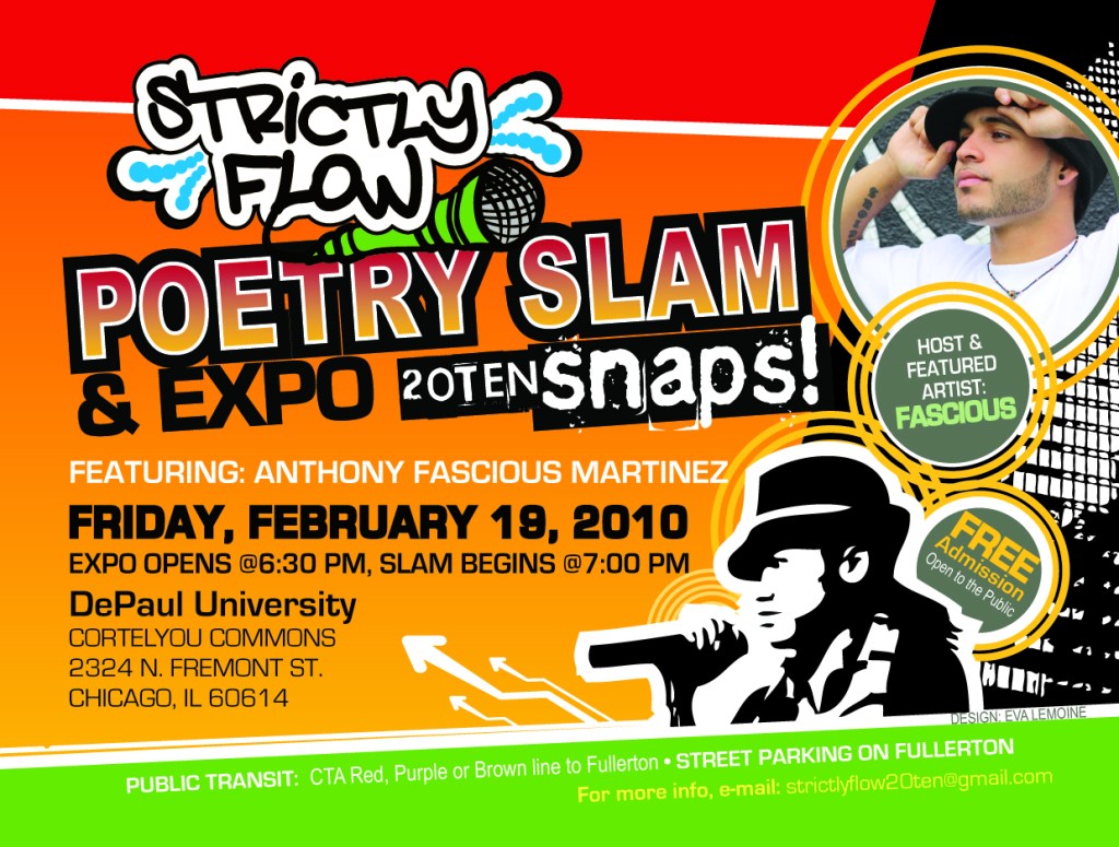 Strictly Flow promotional design - plugger front